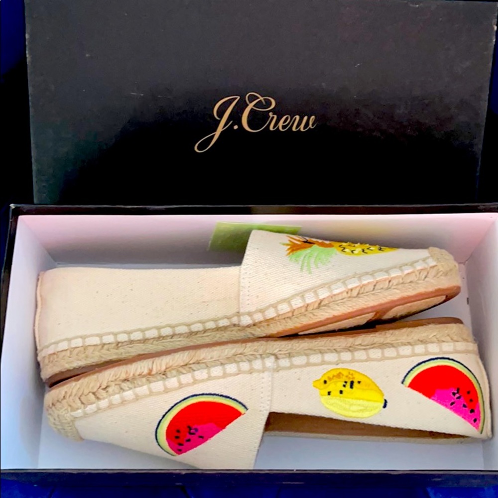 BRAND NEW- JCREW ESPADRILLES 7